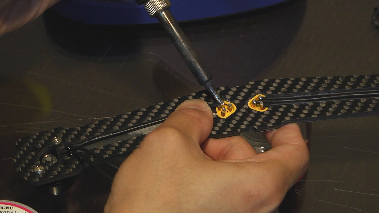 How To Solder and Replace Motors On The TBS Vendetta