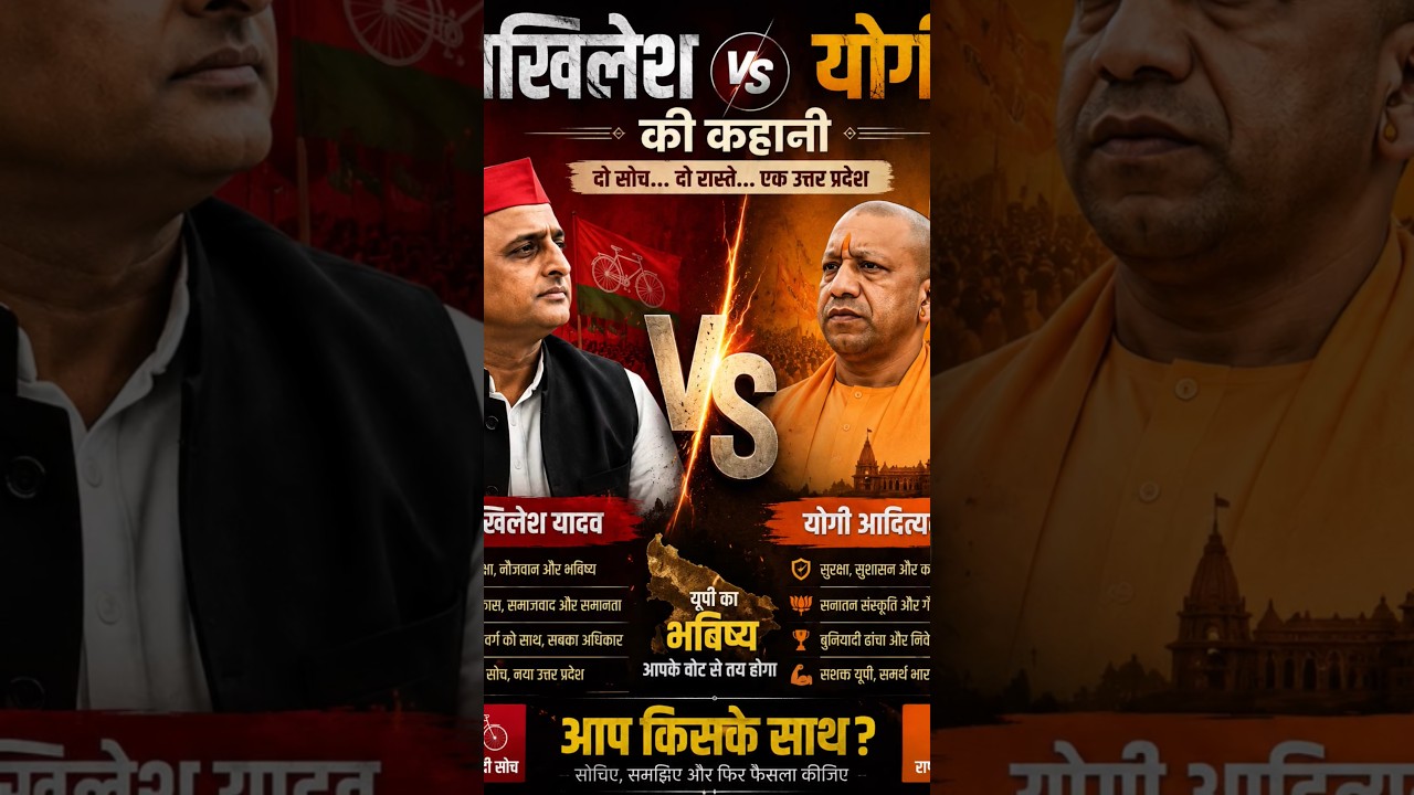 BJP vs SP #yogi #akhilesh #bjp status #akhilesh status #trending #funny #pappu #viral #viralvideo