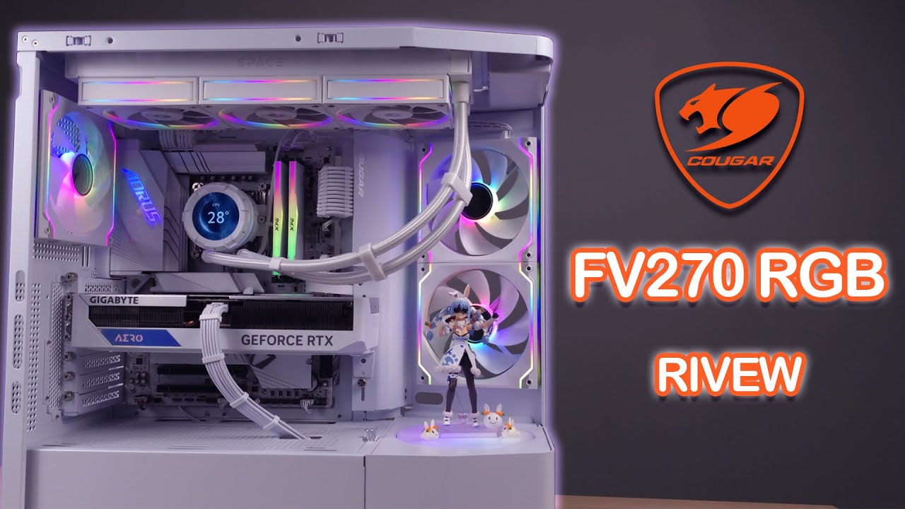Premium Case Without Breaking the Bank | Cougar FV270 RGB Unboxing & Review