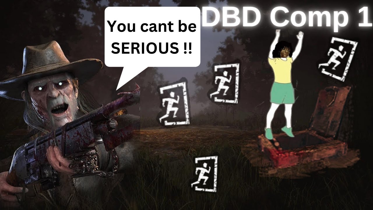 The most unlucky end game ever!!! (DBD Comp 1)