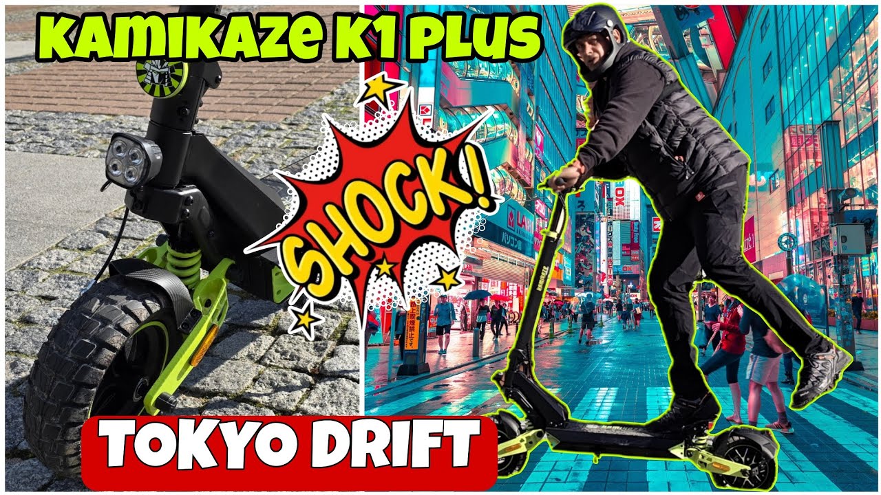 Najlepszy Drift na Hulajnodze !!! KAMIKAZE K1 PLUS TOKYO DRIFT 💥💥💥