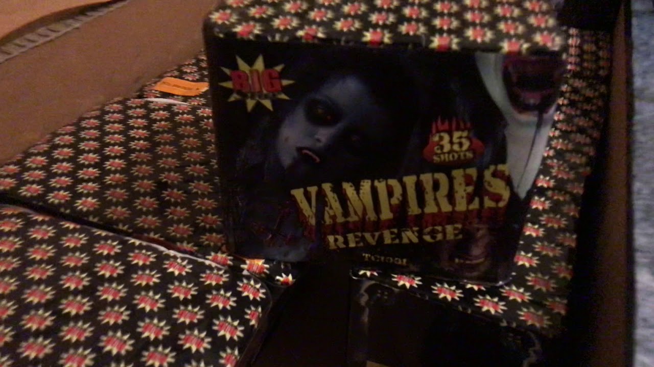 The Coffin Firework Cake Selection Box