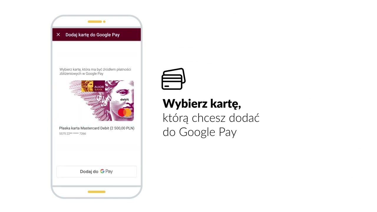 Jak aktywować Google Pay w aplikacji Alior Mobile