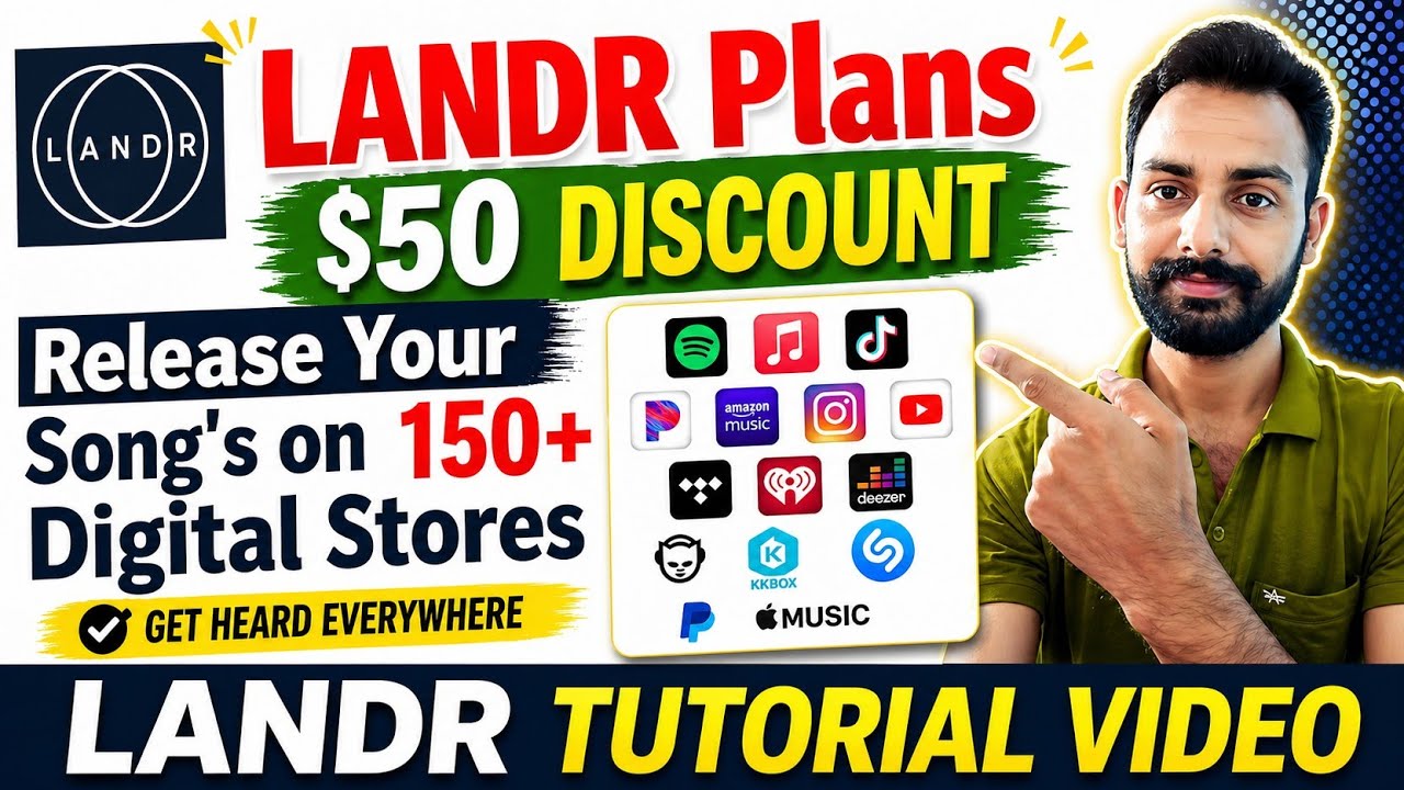 LANDR Music Distribution Unlimited Music 150+ Stores | Plans Comparison | LANDR Distribution 2024