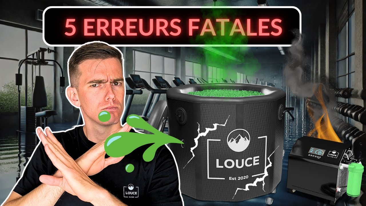 Les erreurs d'entretien de son bain froid les plus fr&eacute;quentes | Top 5