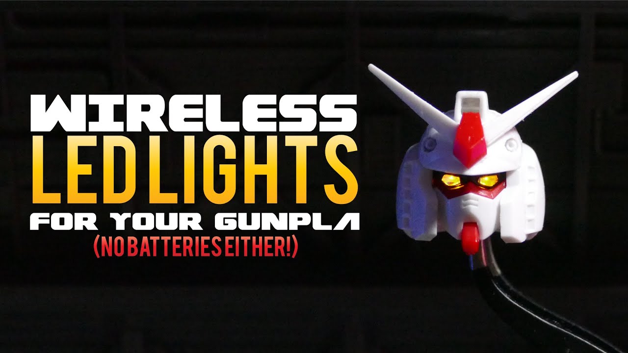 I'm Obsessed With These WIRELESS LED Lights for My Gundam Model Kits | Gunpla Experiments