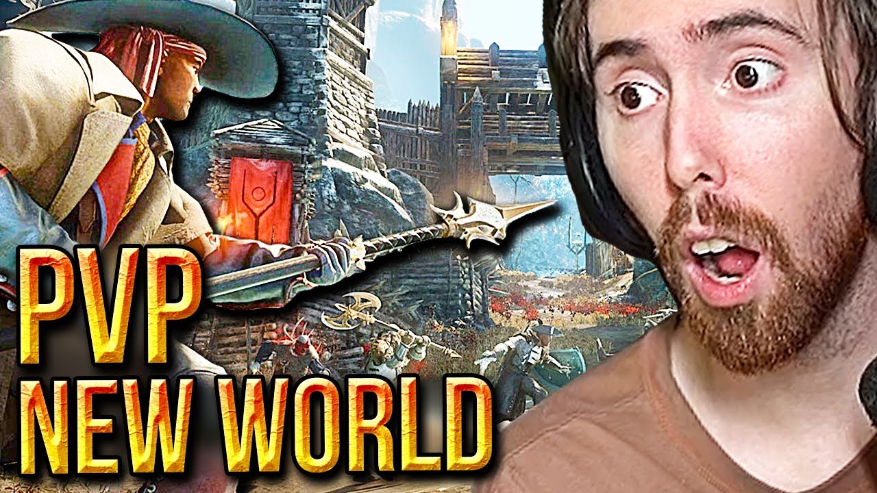 A͏s͏mongold Dominates New World 50v50 PvP - Amazon MMORPG | First Gameplay (Beta)