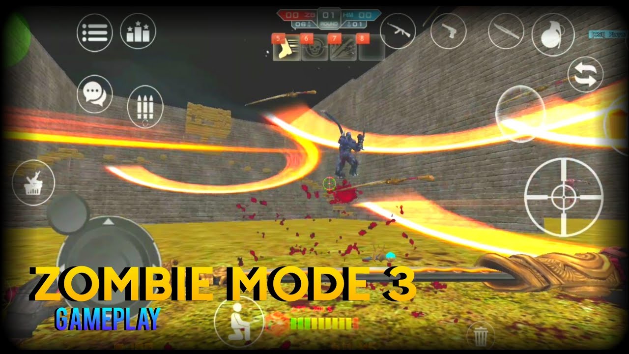Counter Strike Infinity Android V5.2 Gameplay - Zombie Mod 3