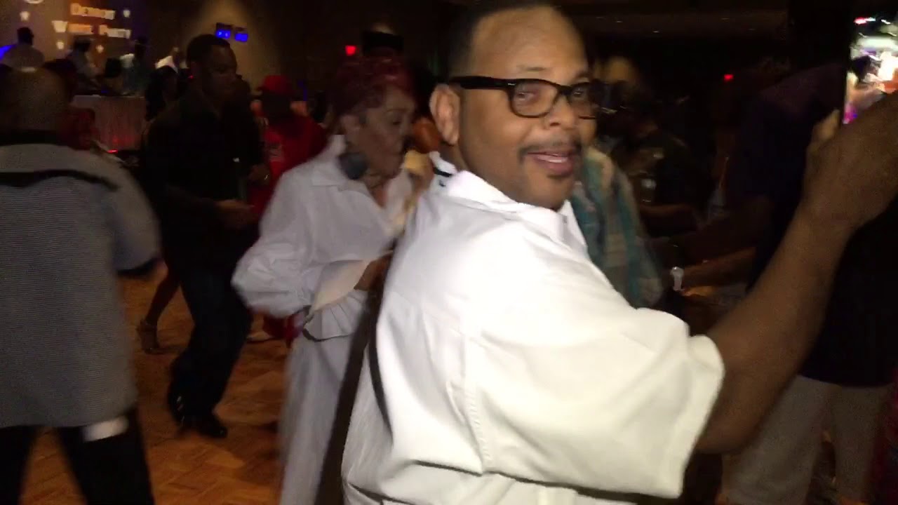 WHITE Party Detroit MEET & Greet 6/15/2018. Dancers are Sabrina Marie Spears & Allen Downer Jr.