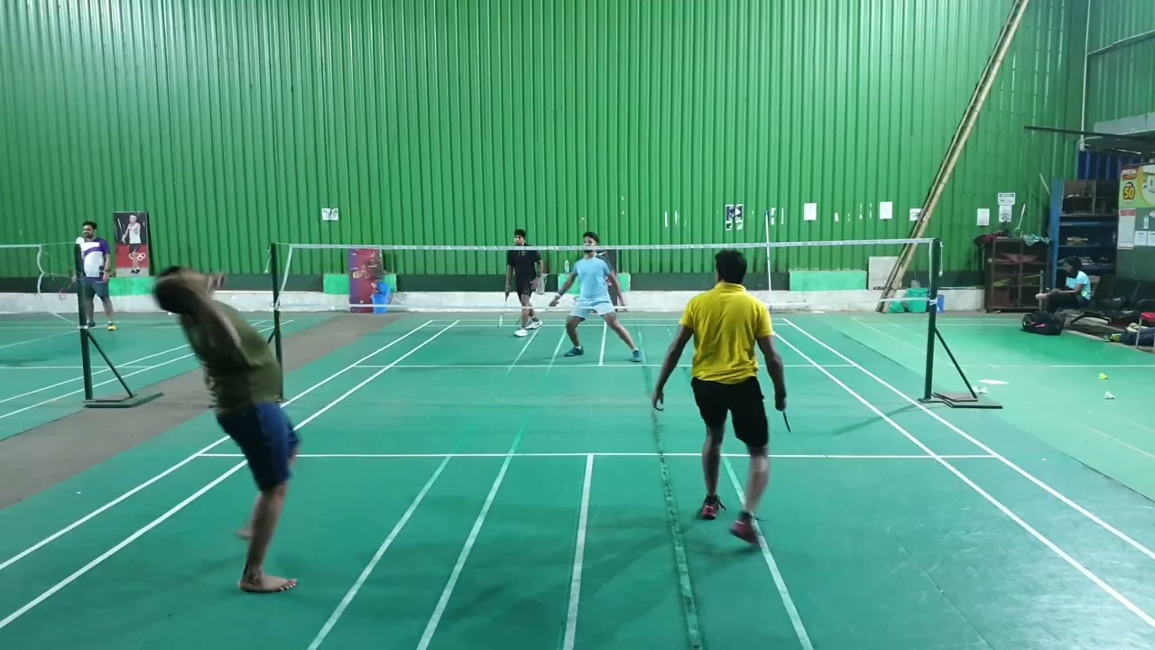Soumya & Soumyaa VS Das & Random|Thirdcourt |Badminton |MensDoubles |ClubBadminton |YonexMavis350