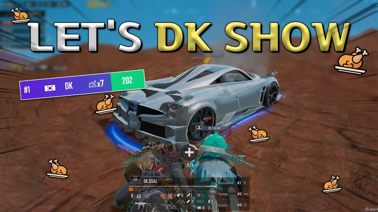 LET'S DK SHOW🔥 RUTHLESS INVITATIONAL SHOWDOWN S11 PLAYOFFS DAY1~3 DK HIGHLIGHT!! #DK #PUBGM