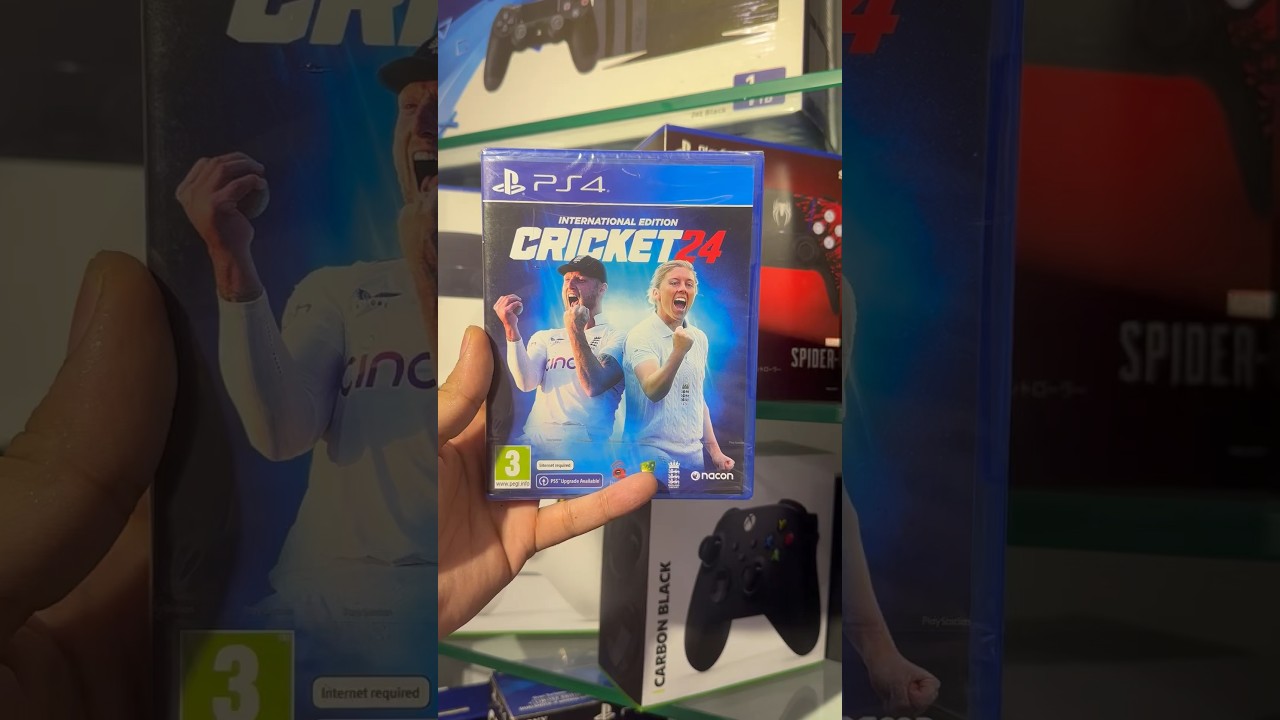 Cricket 24 Playstation 4 Now Available At GameStop Pakistan #cricket24 #cricket #worldcup2023 #ps4
