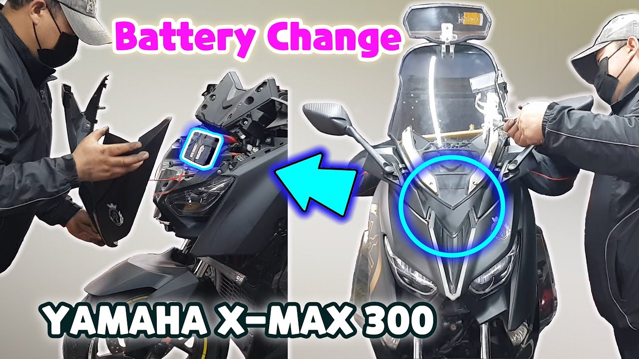Часы для замены аккумулятора мотоцикла Yamaha Xmax 300 (CZD300-A)