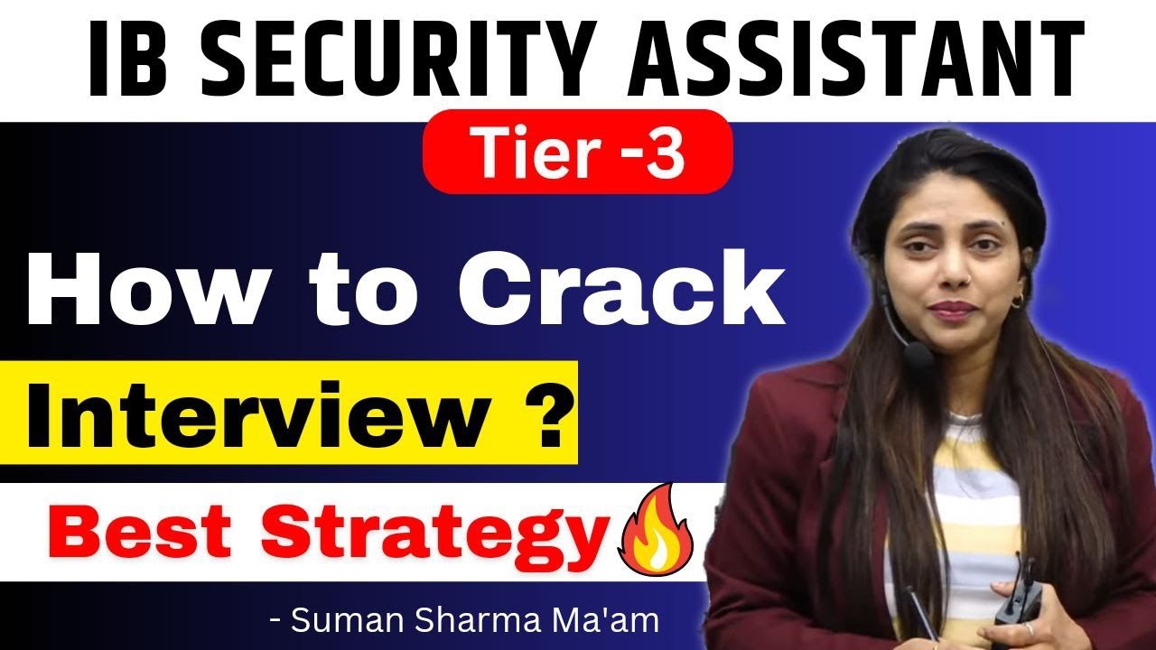 IB SA/MTS Tier 3 I Guidance for Interview | By Suman Sharma | Serene Paathshala