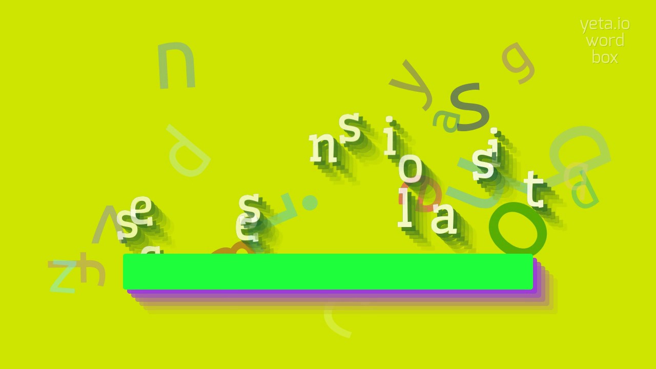 SECESSIONALIST - HOW TO SAY SECESSIONALIST? #secessionalist