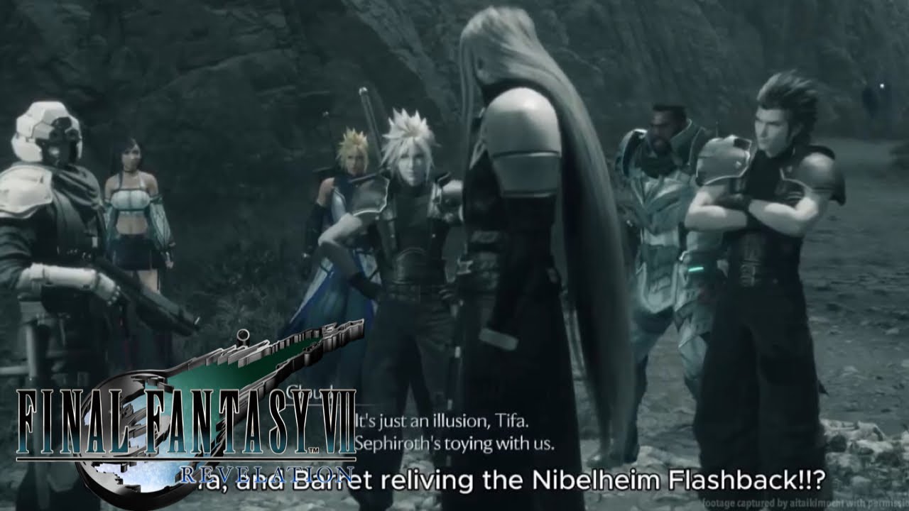 Final Fantasy 7 Revelations TGS Demo Nibelheim Flashback Scene With Zack, Tiffa & Sephiroth