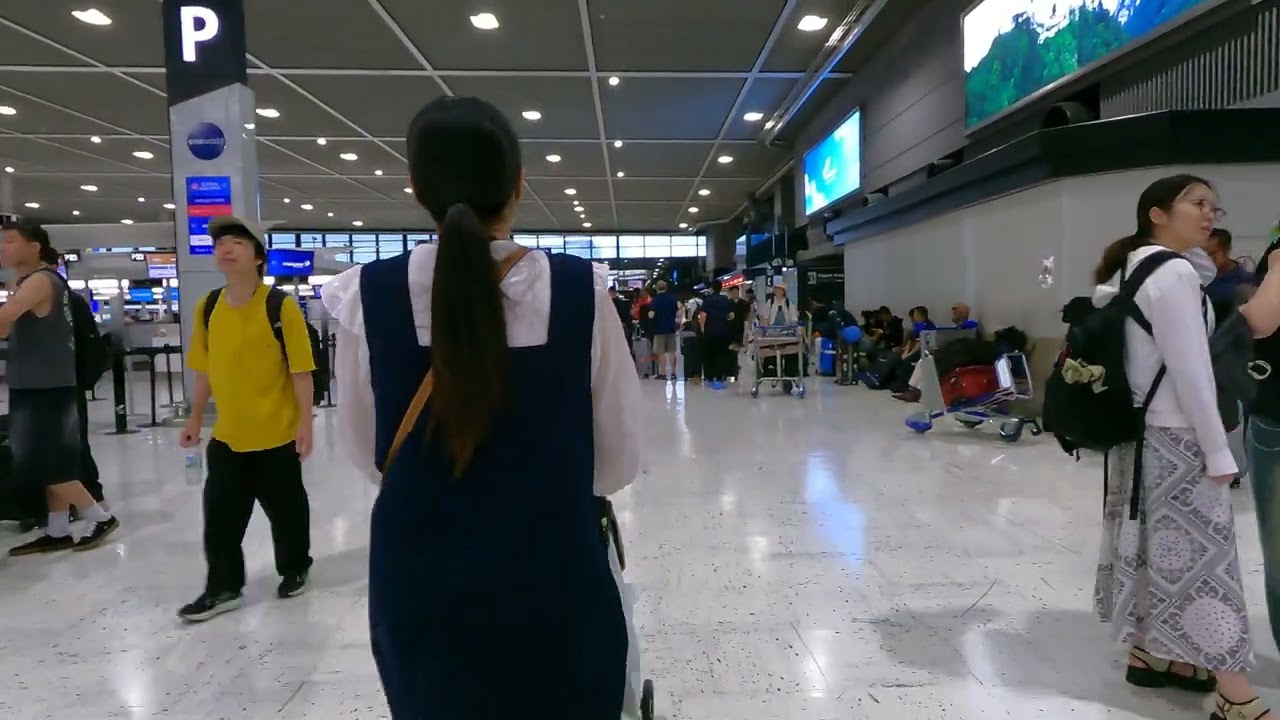 Narita Airport Relaxing Walk #1 | Japan 4K ASMR | Tokyo Silent Explorer