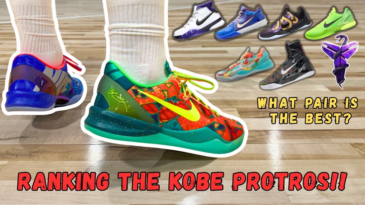 Ranking The Nike Kobe Protro Line - From Best To Worst!