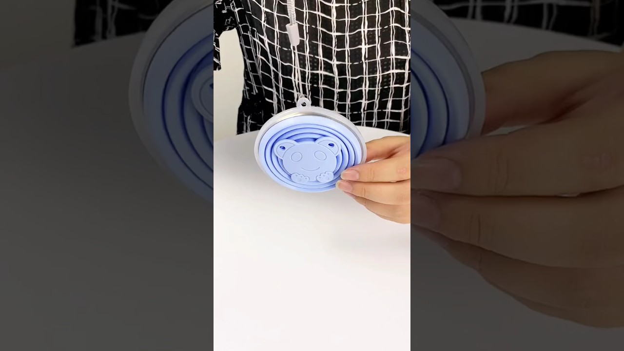Portable Silicone Cup#shorts#smarthome#yt#TravelGadgets #CollapsibleCup #cooking