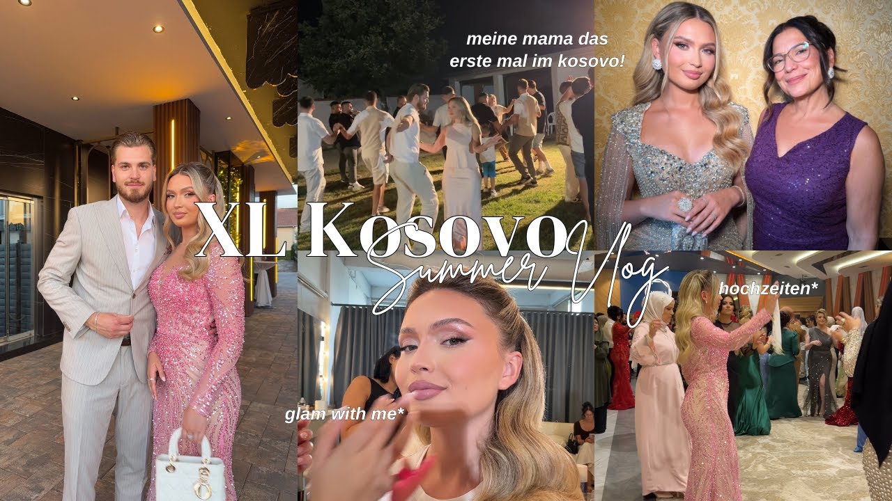 XL Sommer Kosovo Vlog: Hochzeiten & meine Mama hier 😍 + Kanagjegj Vorbereitungen