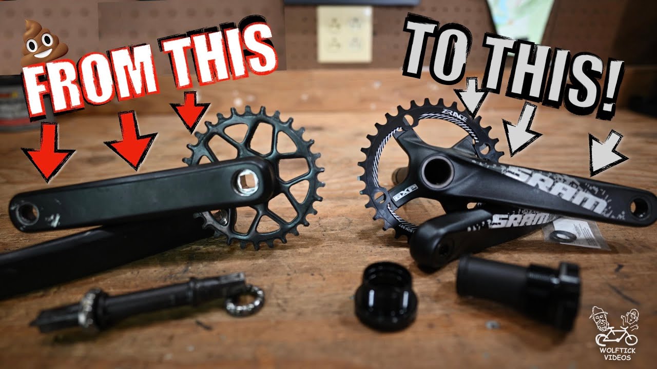 Mongoose Ardor Crankset Upgrade