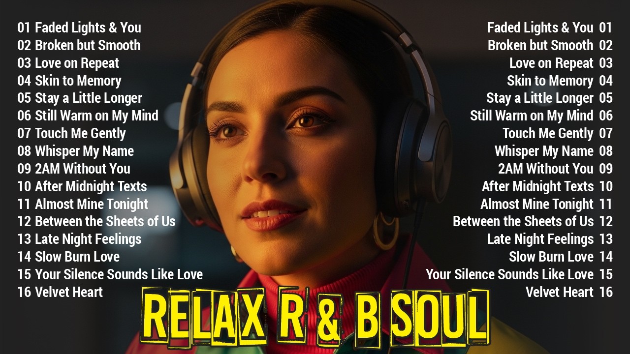 Relaxing R&B Soul Music for Healing, Calm Mood & Inner Peace | Late Night R&B Soul Music