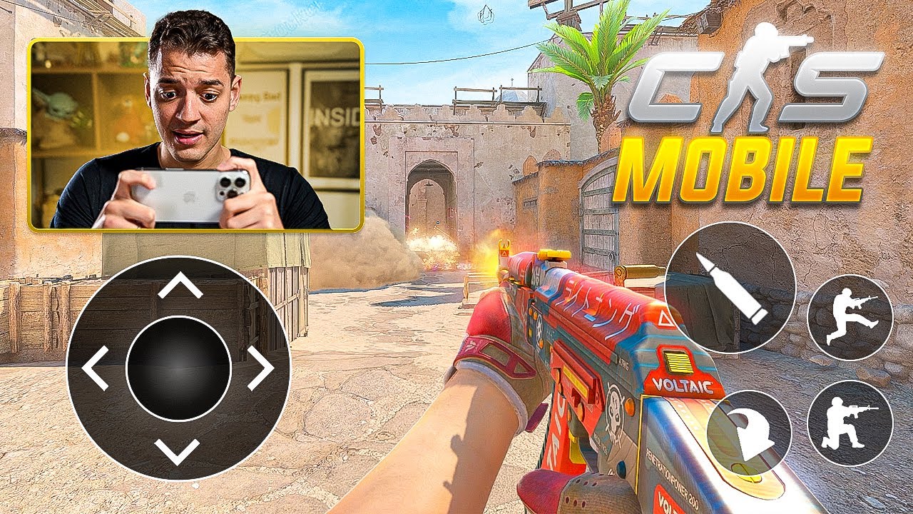 Joguei o CS 2 MOBILE pela 1&ordf; vez e essa foi a experi&ecirc;ncia... (muito leve + jogabilidade insana)