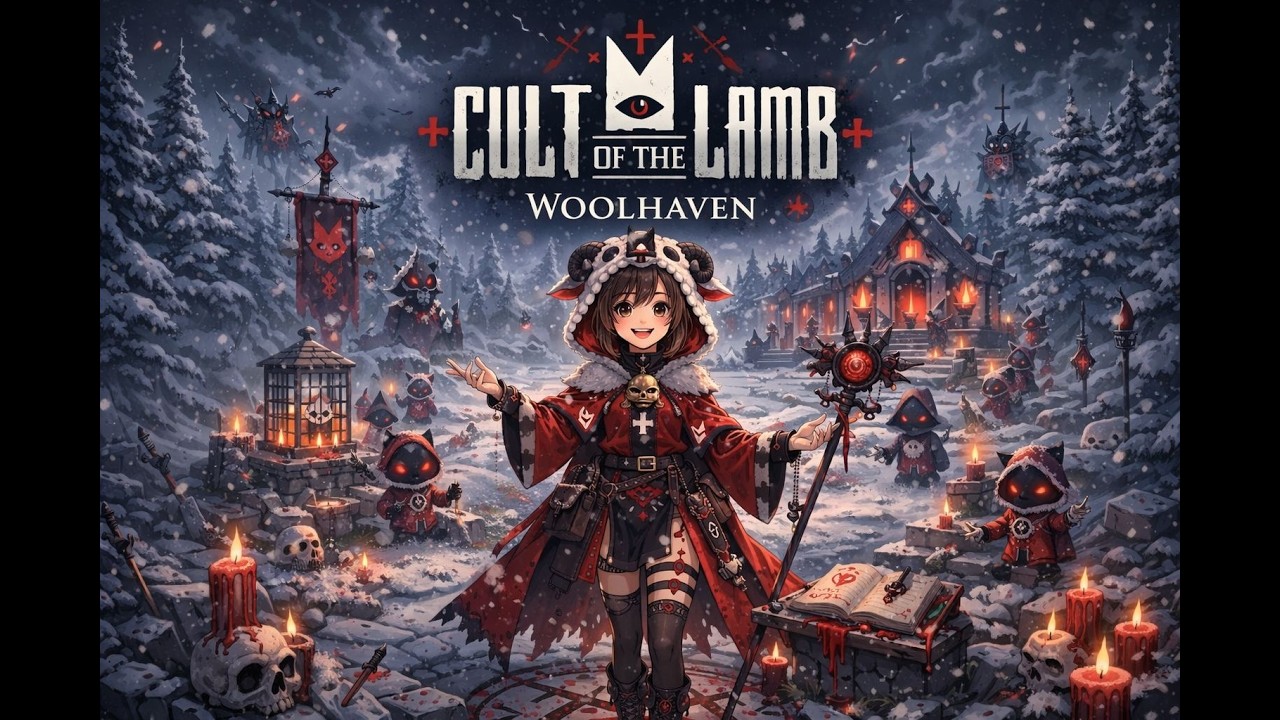 Cult of the Lamb Woolhaven #part50 / Leshy erneut besiegt