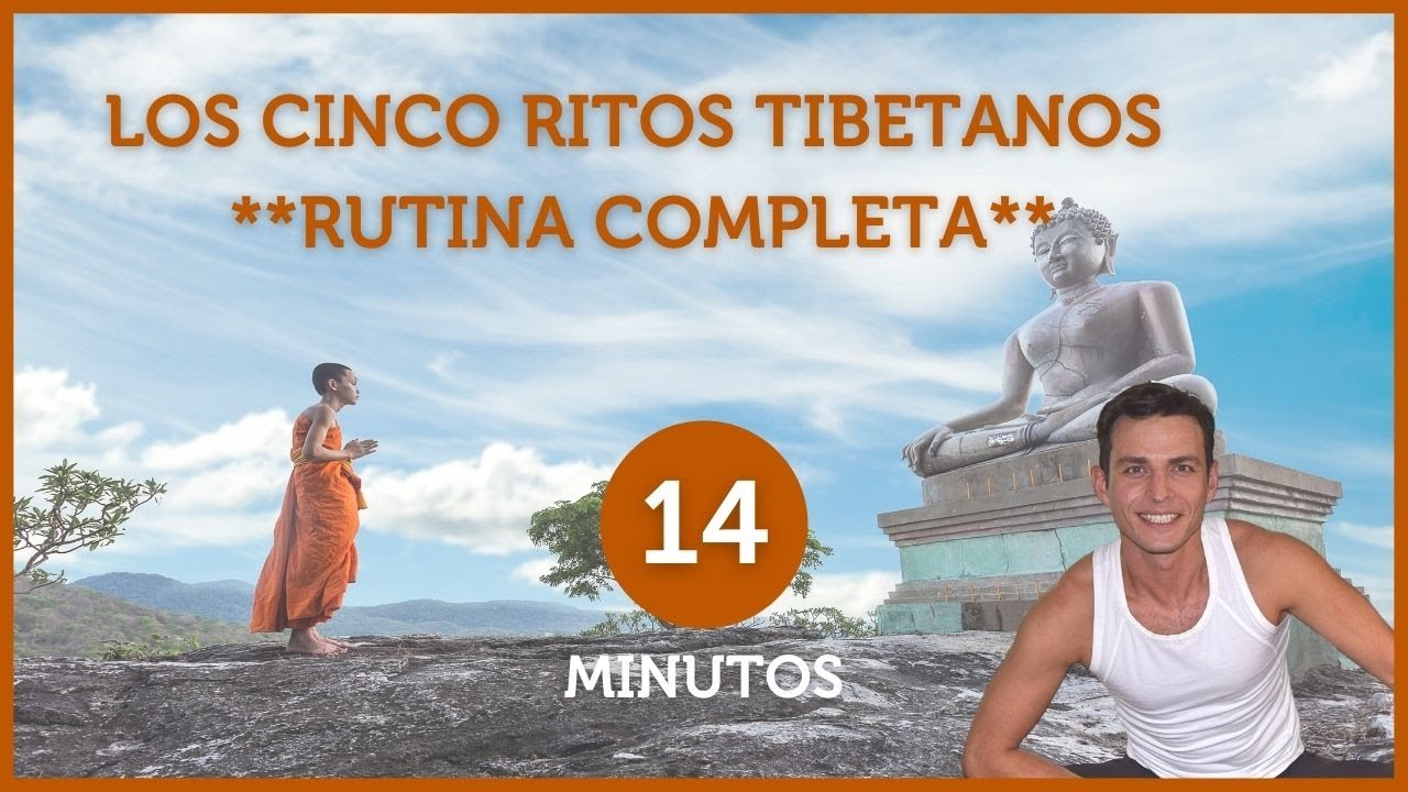 🙌 Los cinco RITOS tibetanos✅ Practica estos cinco ejercicios y REJUVENECE tu cuerpo**RUTINA COMPLETA
