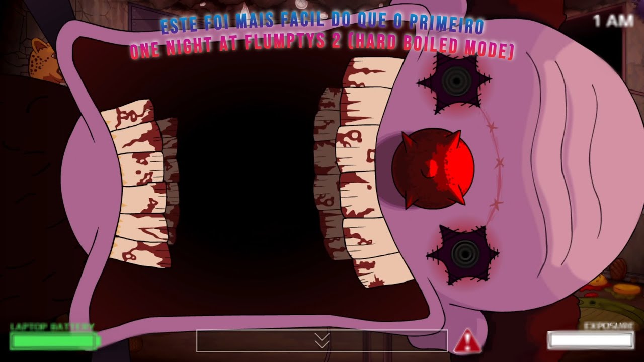 O Hard Boiled do ONAF 2 foi bem mais facil... One Night at Flumptys 2