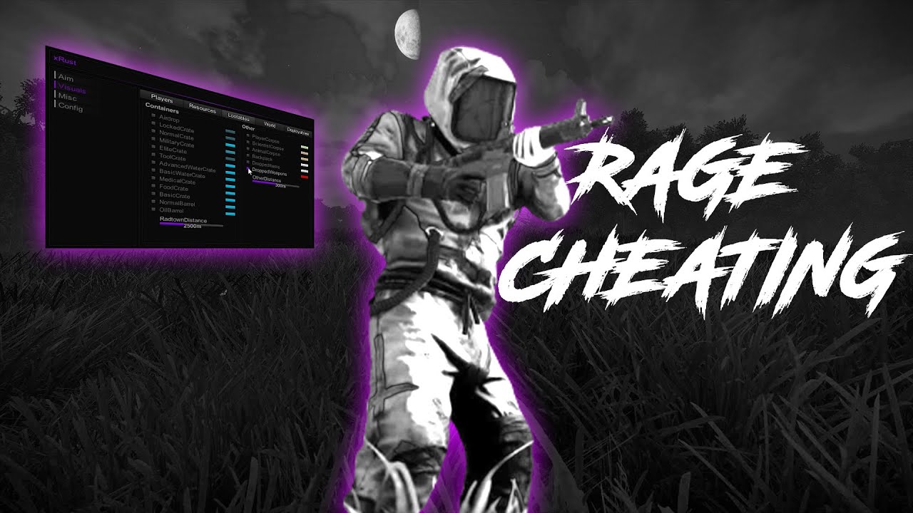 Rust Rage cheating - Quantum Cheats