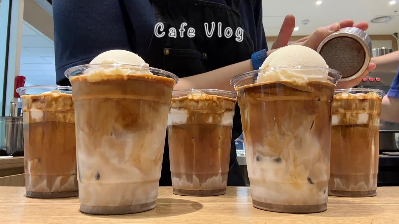 Cafe Vlog | 🍵🗿말차대란 속 살아남기🗿🍵