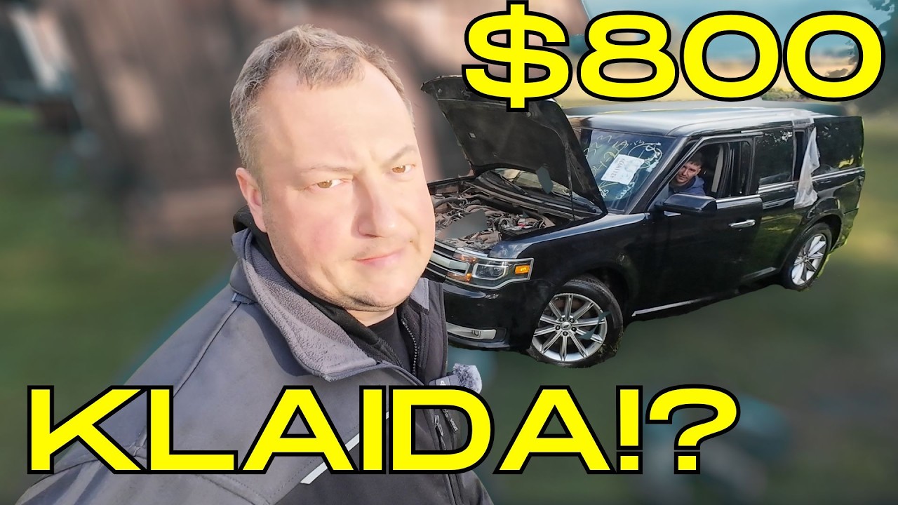 KATASTROFA už 800 Dolerius. FORD FLEX, Pirma dalis.