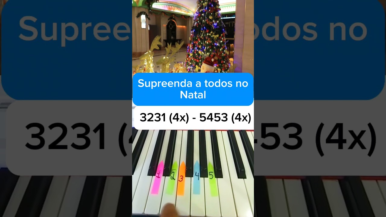 Surpreenda no Natal! Toque Carol of the Bells e Encante Todos 🎄🎹