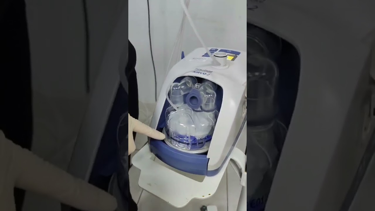 Armado CNAF cánula nasal de alto flujo AIRVO 2
