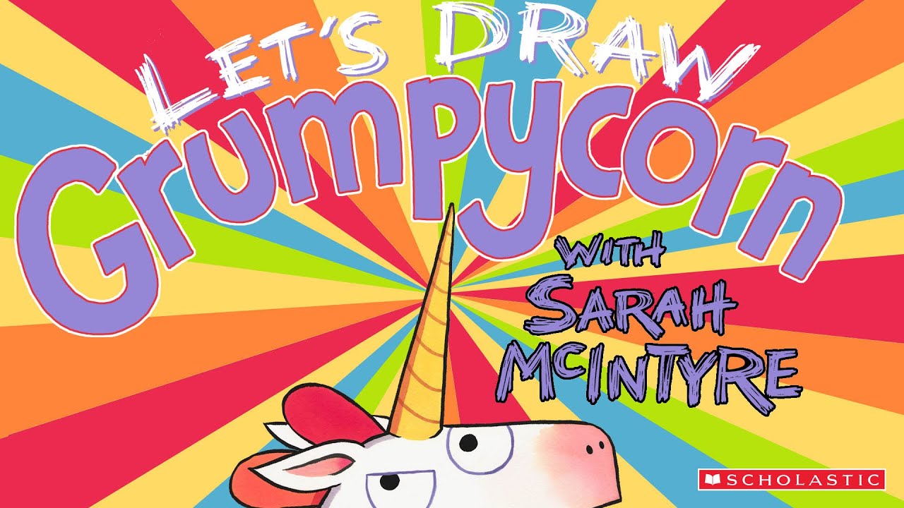 Draw Grumpycorn with Sarah McIntyre