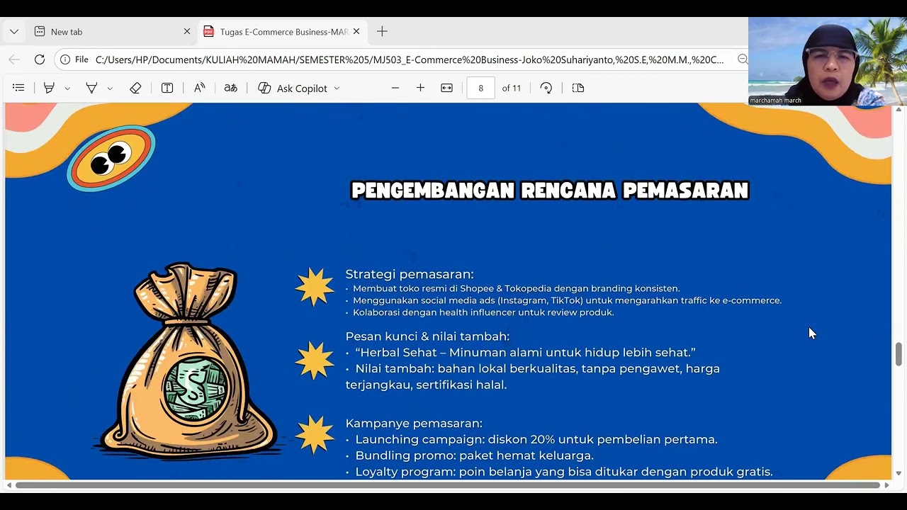 UAS ViDEO E COM BISNIS MARCHAMAH 220201010274 MJ503