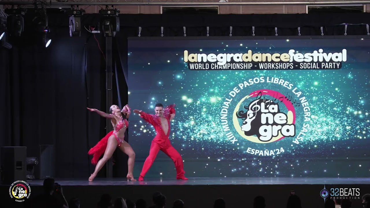 1º PUESTO TONY EL HABER Y SHEIDA SHAHROOZI FINAL PAREJAS SALSA Mundial Pasos Libres LA NEGRA 2024