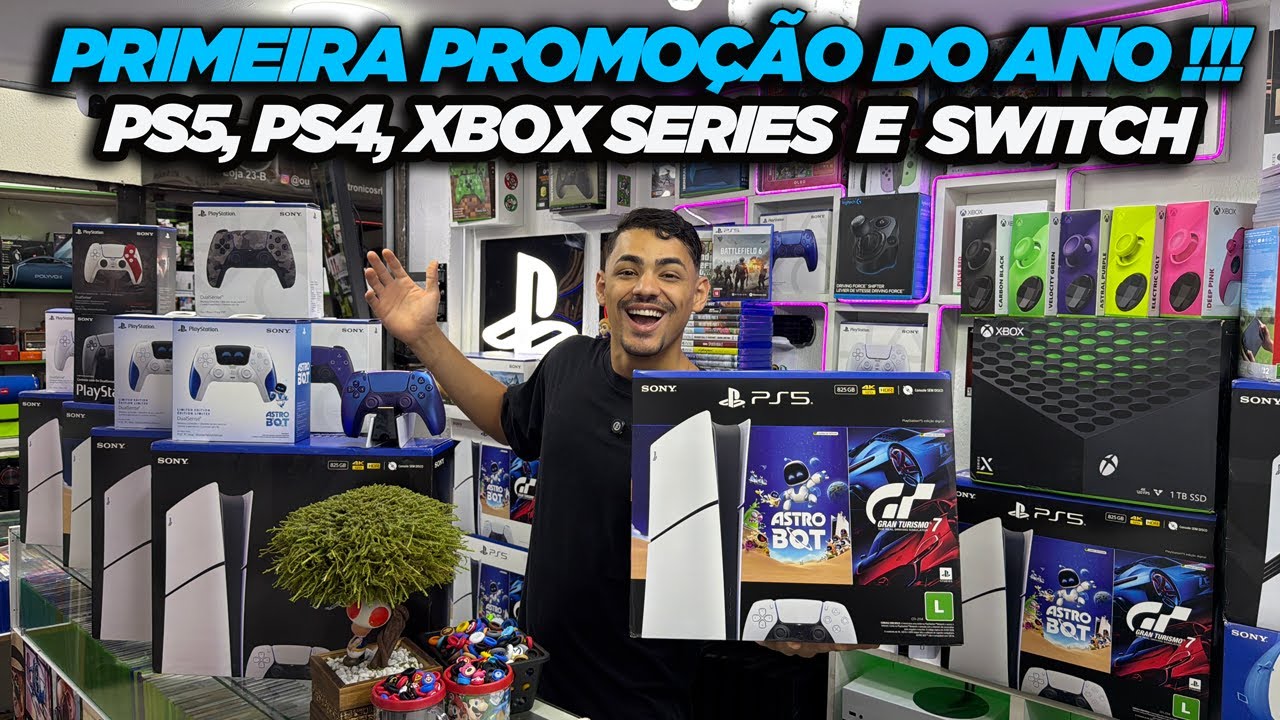 PRIMEIRA PROMOÇÃO DO ANO! PS5,PS4,XBOX SÉRIES E SWITCH - GTA GAMES