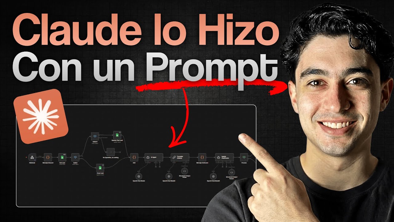 Claude usa mejor n8n que yo (guía para principiantes)
