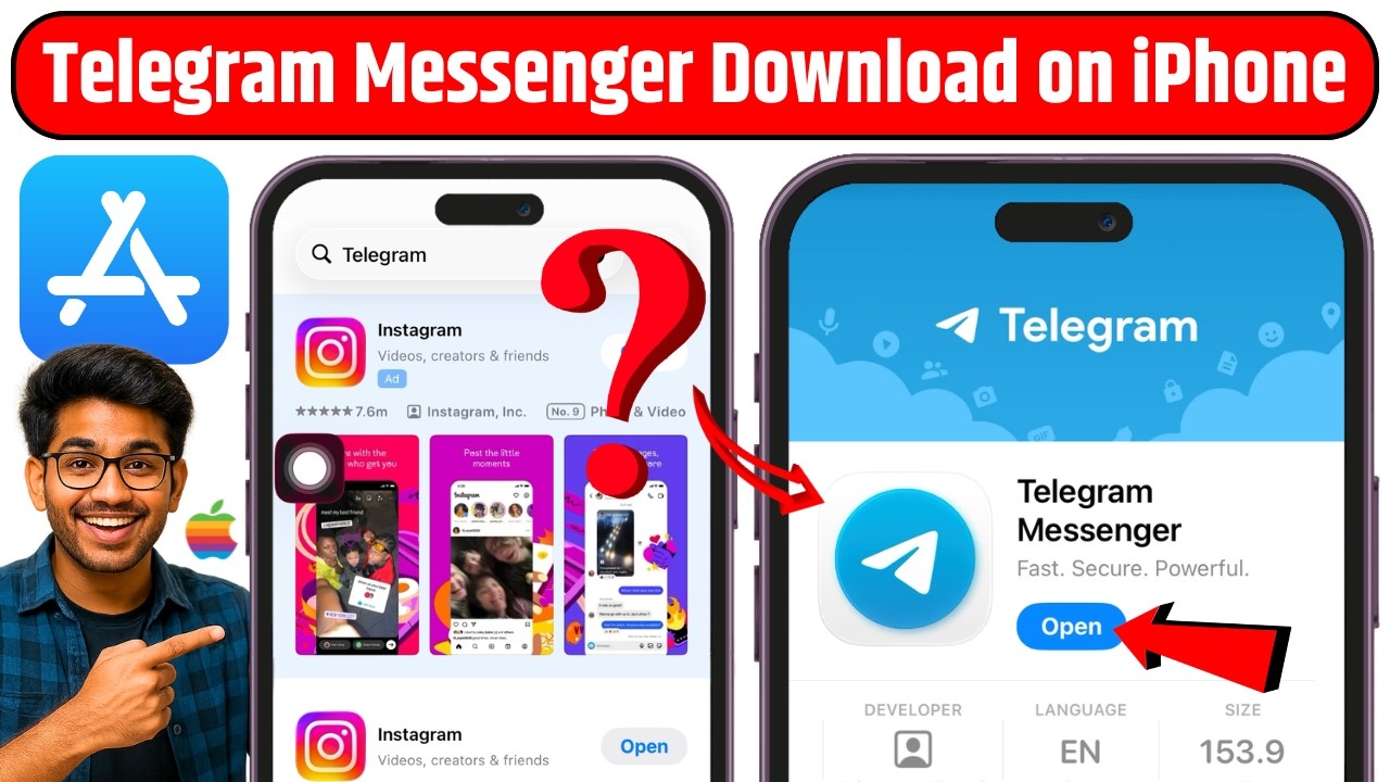 Telegram Messenger Not Showing on App Store 100% Fixed on iPhone | Download Telegram App on iPhone