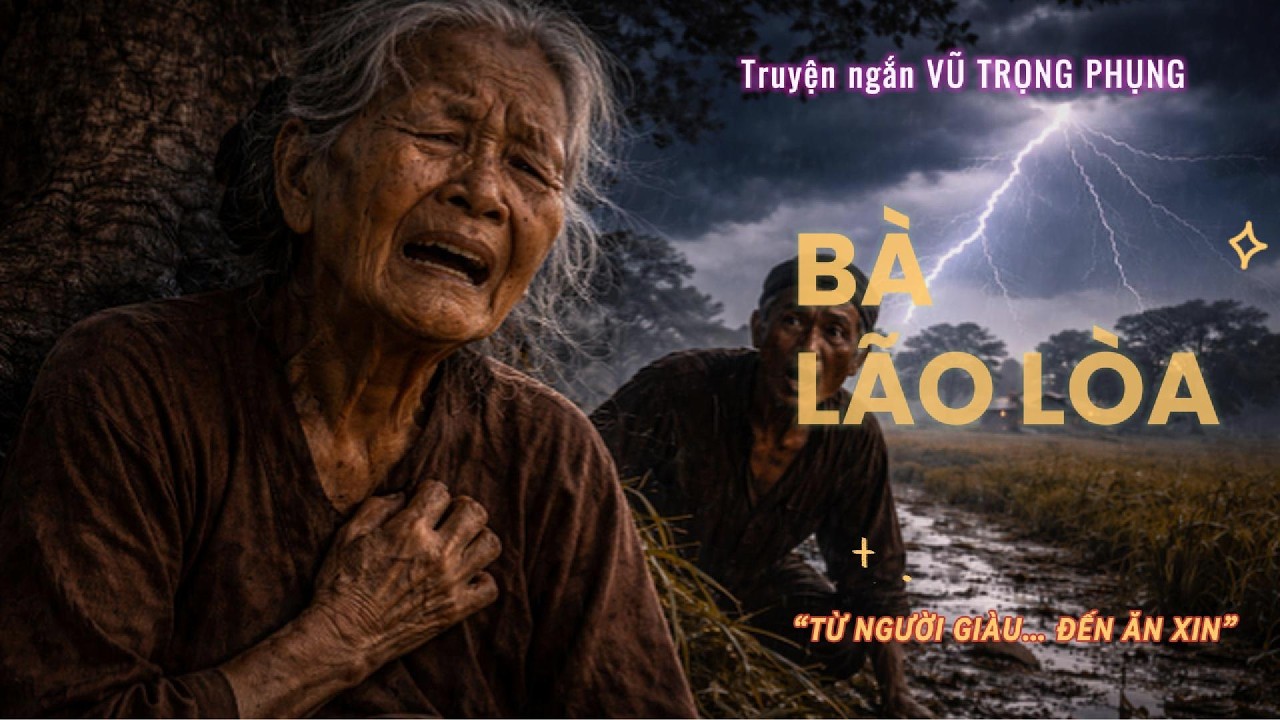 Bà lão lòa “TỪ NGƯỜI GIÀU… ĐẾN ĂN XIN”