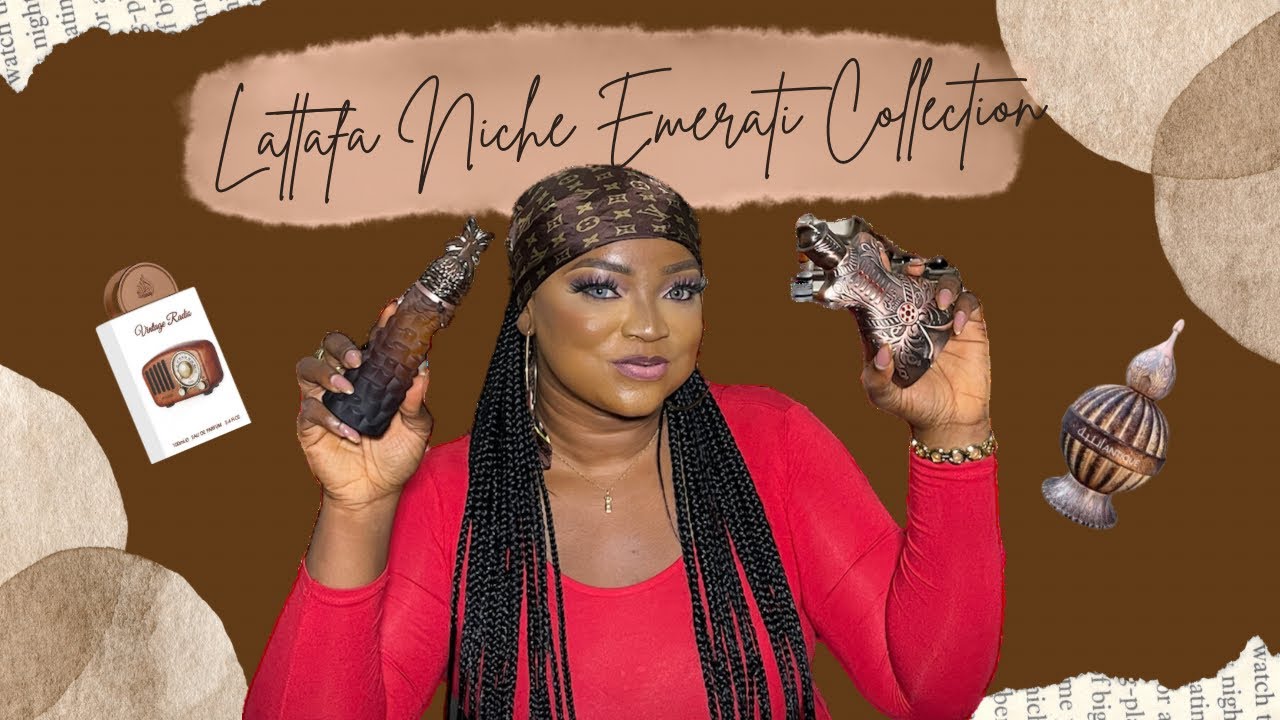 LATTAFA NICHE EMERATI COLLECTION | TOLEEN | ANTIQUE | AJWAA | AFFECTION | VINTAGE RADIO