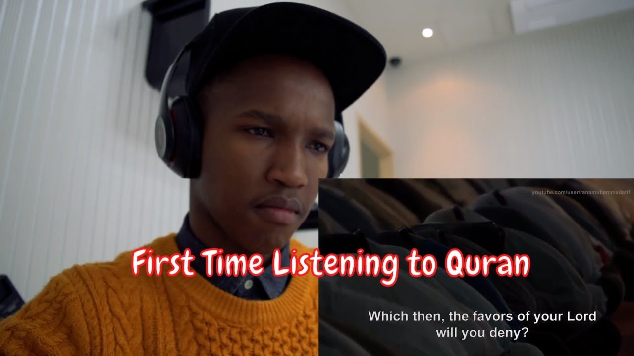 Non Muslim is Listening to The Quran for the First Time (Surah Ar Rahman The Beneficent) #Reaction