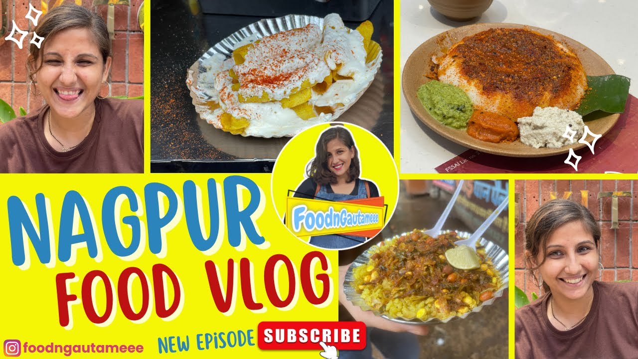 Nagpur Food Vlog | Must-Try Street Food & Famous Dishes in 24 Hours