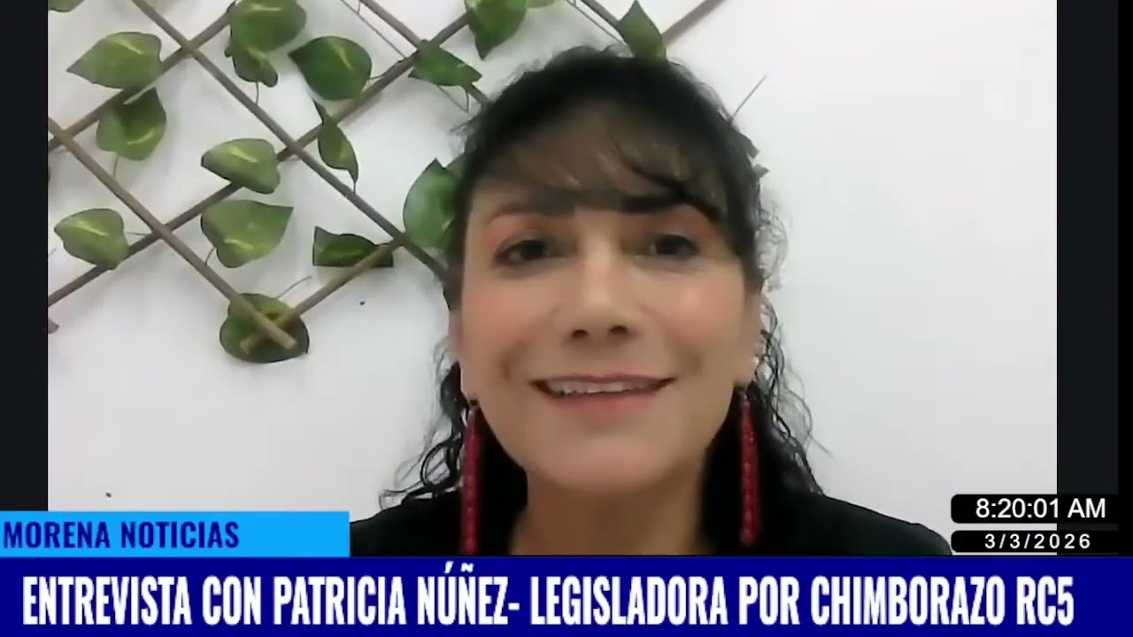 Patricia Núñez - Legisladora por Revolución Ciudadana- Miembro de la Comisión de Gobiernos Autónomos