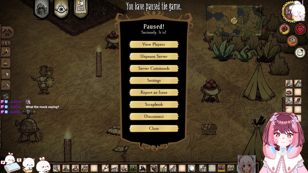 Playing Don't Starve Together w/ @mackverick20! ♡ | We got this, maybe... I'm not sure! :)
