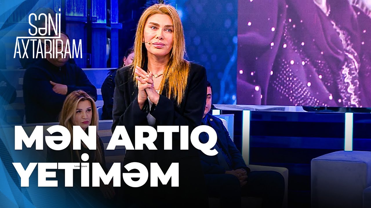 Səni Axtarıram | Xoşqədəm Hidayətıqızı anasının ölümündən sonra efirdə | O, mənim çiçəyim idi