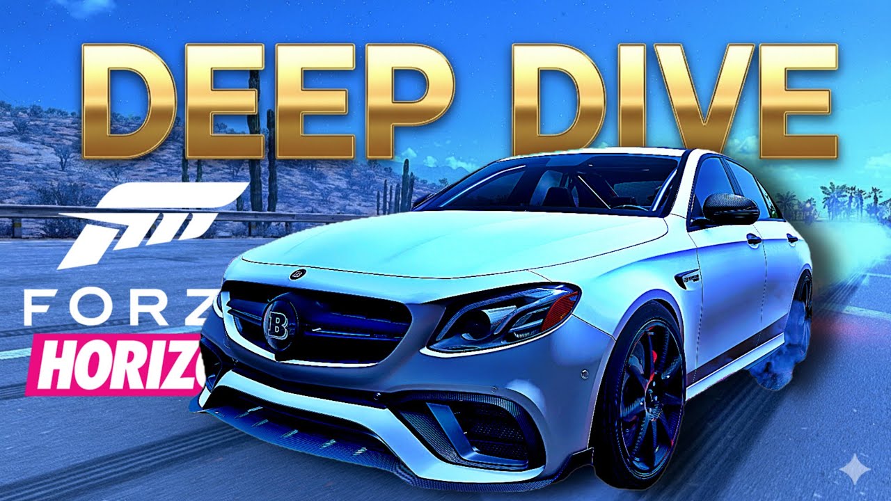 Mercedes AMG E63 - Deep Dive - (No Narration) - FH5