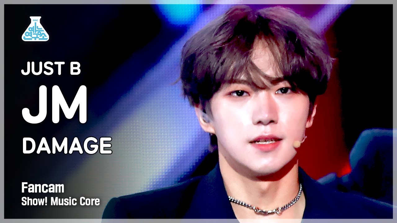 [예능연구소 4K] 저스트비 JM 직캠 'DAMAGE' (JUST B JM FanCam) @Show!MusicCore 210717